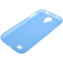 TPU Schutzh�lle ultrad�nn 0,3mm  f�r Samsung Galaxy S 4 i9500 (blau)