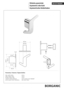 BORGANIC Kleiderhaken Edelstahl poliert 68x78x39 mm fr Bad & Kche >> zum Bohren