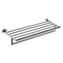 BOMEGA Handtuchablage Messing Chrom poliert 655x110x215 mm f�r Bad & K�che >> zum Bohren