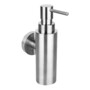 BEO Seifenspender Edelstahl matt 55x175x85 mm, 150 ml fr Bad & Kche >> zum Bohren oder Kleben