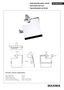 MAXIMA WC-Papierrollenhalter mit Deckel Messing Chrom 128x135x50 mm fr Bad & WC >> zum Bohren