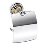 BETRO GOLD Papierrollenhalter mit Deckel Messing Gold Chrom 140x150x100 mm fr Bad & WC >> zum Bohren