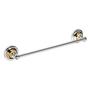 BETRO GOLD Handtuchhalter Messing Gold Chrom 365x65x65 mm f�r Bad & WC >> zum Bohren