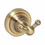 BETRO BRONZE Doppelkleiderhaken Messing Bronze 65x65x65 mm f�r Bad & K�che >> zum Bohren