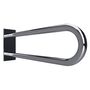 BELP St�tzgriff in U-Form Edelstahl poliert mit Abdeckung 100x250x616 mm, 120 kg Traglast f�r Bad & WC >> zum Bohren
