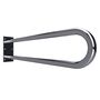 BELP St�tzgriff in U-Form Edelstahl poliert 100x250x829 mm, 120 kg Traglast f�r Bad & WC >> zum Bohren