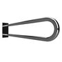 BELP St�tzgriff in U-Form Edelstahl poliert mit Abdeckung 103x253x866 mm, 120 kg Traglast f�r Bad & WC >> zum Bohren