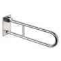 BELP Klappgriff abnehmbar in U-Form Edelstahl poliert mit Abdeckung 120x225x616 mm, 120 kg Traglast f�r Bad & WC >> zum Bohren