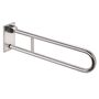 BELP Klappgriff abnehmbar in U-Form Edelstahl poliert mit Abdeckung 120x225x829 mm, 120 kg Traglast f�r Bad & WC >> zum Bohren