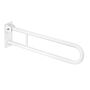 BELP Klappgriff in U-Form mit Arretierung Eisen Wei� 100x250x829 mm, 120 kg Traglast f�r Bad & WC >> zum Bohren
