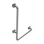 BELP Haltegriff Links Edelstahl poliert mit Abdeckung 630x890x110 mm, 120 kg Traglast f�r Bad & WC >> zum Bohren