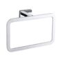 BIKI Handtuchhalter Chrom poliert 228x150x60 mm f�r Bad & K�che >> zum Bohren