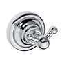 BETRO CHROM Doppelkleiderhaken Messing Chrom 65x65x65 mm f�r Bad & K�che >> zum Bohren
