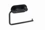 BEASY Toilettenpapierhalter Edelstahl Schwarz 42x145x100 mm fr Bad & WC >> zum Kleben