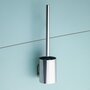 BEASY WC-B�rstenhalter Edelstahl Kunststoff Poliert 97x80x355 mm f�r Bad & WC >> zum Kleben