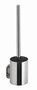BEASY WC-B�rstenhalter Edelstahl Kunststoff Poliert 97x80x355 mm f�r Bad & WC >> zum Kleben