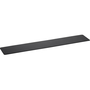 BORGANIC BLACK Ablage Edelstahl Schwarz 110x600x22 mm f�r Bad & WC >> zum Bohren