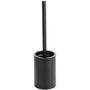 BARK WC-B�rstengarnitur Edelstahl Kunststoff Schwarz 100x90x365 mm f�r Bad & WC >> zum Bohren