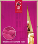 Fadenvorhang 90 cm x 240 cm (BxH) magenta in B1 schwer entflammbar