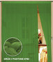 Fadenvorhang 150 cm x 300 cm (BxH) gr�n