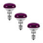 1859 Leuchtmittel Reflektor R 80 violett 230 Volt 60 Watt 3-er Pack 