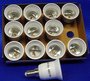 5607 Adapter von E14 auf Sockel E27 12er Pack  