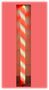 5980 LED Leuchtstab Zuckerstange38mm 630mm 12 Volt Rot-Wei�