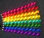 6999 Showlamp Rainbow 0,5m Leuchte 8-farbig Kontr.  