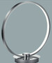 7146 LED Tischleuchte DAISY Chrom Ring 12 Watt warm wei� 970 Lumen  