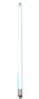 1619 LED Gabionen Leuchtr�hre m. Kunststoff-R�hre 123cm T�rkis