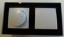 7985 Abelka Nuovo schwarz GLAS Dimmer + Taster