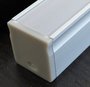 8048 ALU Profil 1 m x 18 mm Milchige Abdeckung Endkappen mit Befestigungsklipse 