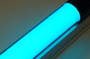 8278 LED R�hre T8 10 Watt t�rkis 950 Lumen Glas 0,60 m inkl. Kunststoff�berzug 