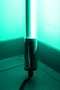9662 LED Leuchtstab 18 Watt T�rkis 123 cm IP-44 Blendschutz 