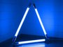 9289 LED Stab Leuchte DEL 3x18 Watt a 127cm blau 