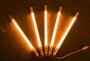 9314 LED Stab Leuchte 5LS 5 x 18 Watt Leuchtst�be a 127 cm orange 