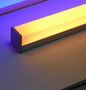 2015 LED IC-Digital ALU Hoch Leuchte RGB 5x0,5m App Steuerung Netzteil
