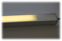 4011 LED ALU 1,5m Leuchte 43x30mm inklusive Netztel Lichtfarbe Gelb