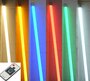 4342 LED RGB-Leuchtstab Matt, 0,63m, Halterung, Radiofrequenz, Fernbedienung 