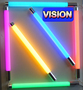 5615 LED VISION matt dimmbar mit Fernbedienung 12 V 0,63m 38mm blau