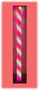 5941 LED Leuchtstab Zuckerstange 38mm 1530mm 12 Volt Pink-Wei�