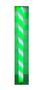 5950 LED Leuchtstab Zuckerstange 38mm 1530mm 12 Volt Gr�n-Wei�