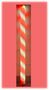 5980 LED Leuchtstab Zuckerstange38mm 630mm 12 Volt Rot-Wei�