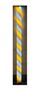 5983 LED Leuchtstab Zuckerstange38mm 630mm 12 Volt Gelb-Wei�