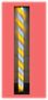 5983 LED Leuchtstab Zuckerstange38mm 630mm 12 Volt Gelb-Wei�
