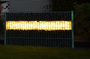 6883 Gabionen Leuchte LED 360 Grad 230 Volt 1,40 m Gelb