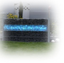 6897 Gabionen Leuchte LED 1,00m Lichtaustritt 360- Lichtfarbe Blau