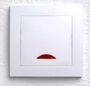 7783 Levina Kunststoff 1 x Schalter + Kontrolllampe wei� 