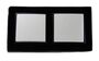 7848 Abelka Nuovo schwarz GLAS 2 x Taster 250 Volt 10 Ampere