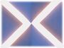 7997 LED Light Stick X-Form 4x1,0m 12 V Netzteil Kalt Wei� + Dimmer+FB